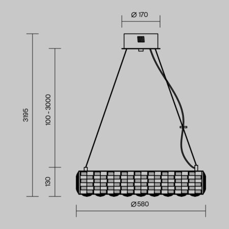 Люстры подвесные — Подвесная люстра Maytoni MOD336PL-L120G3K купить в  Люстры подвесные — Подвесная люстра Maytoni MOD336PL-L120G3K купить в
