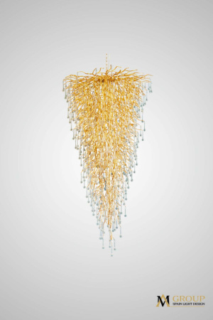 Люстры каскадные — Каскадная люстра AM Group TEAR SP35 купить в 