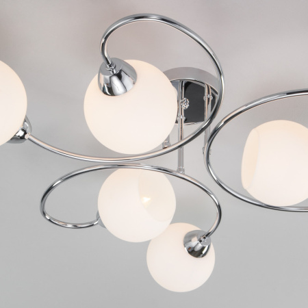 Люстры на штанге — Люстра на штанге Eurosvet 30136/6 хром купить в  Люстры на штанге — Люстра на штанге Eurosvet 30136/6 хром купить в