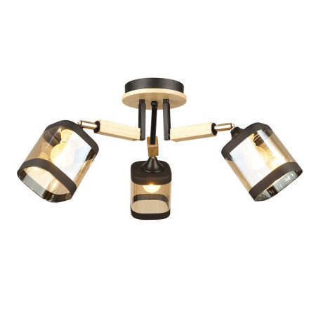 Потолочные люстры — Потолочная люстра IMEX MD.4508-3-S BK+FGD купить в 