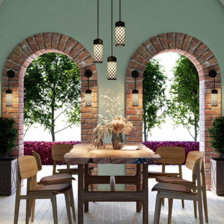 Уличные настенные светильники — Светильник настенный Odeon Light 4834/1W купить в 