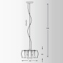 Подвесные светильники — Подвесной светильник Zumaline Crystal P0076-03E-F4FZ купить в 