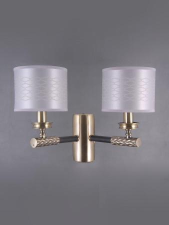 Потолочные светильники — Бра Elvan BR-39320/2-E14-BrBlWh купить в 