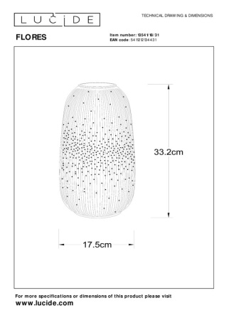 Настольные лампы — Настольная лампа LUCIDE 13541/18/31 купить в 