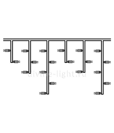 Светодиодная бахрома — Светодиодная бахрома Laitcom ECC100-10-8M купить в 