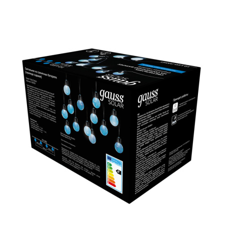 Светодиодные гирлянды — Светодиодная гирлянда Gauss GS033 купить в 