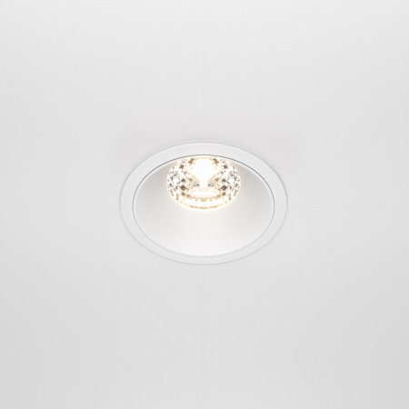 Встраиваемые точечные светильники — Встраиваемый светильник Maytoni Technical DL043-01-15W3K-RD-W купить в 