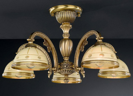 Люстры на штанге — Люстра на штанге Reccagni Angelo PL 7024/5 купить в 