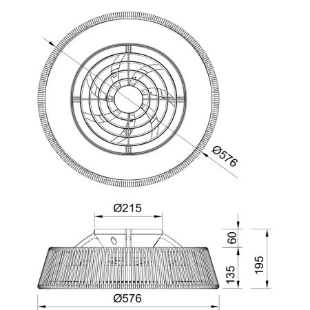 Накладные светильники — Накладной светильник Mantra 8230 купить в 