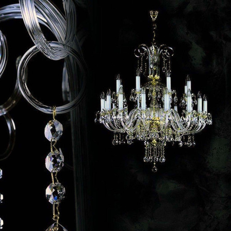 Потолочные люстры — Подвесная люстра Artglass Roma XXIV. CE купить в 