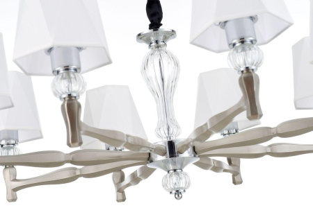 Люстры подвесные — Подвесная люстра Escada 672/8S Nickel купить в 