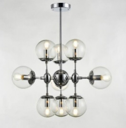 Люстры на штанге — Люстра на штанге Freya FR5596PL-10CH купить в 