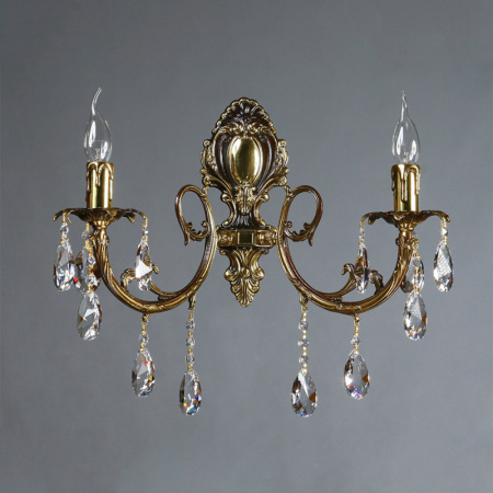 Настенные бра — Бра AMBIENTE by BRIZZI 8888/2 PB Tear drop купить в 