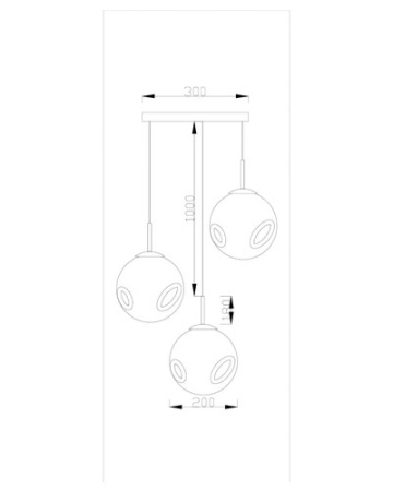 Подвесные светильники — Подвесной светильник Moderli V2101-P Amo 3*E27*60W подвесной купить в  Подвесные светильники — Подвесной светильник Moderli V2101-P Amo 3*E27*60W подвесной купить в