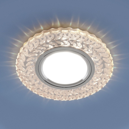 Встраиваемые точечные светильники — Встраиваемый светильник Elektrostandard 2223 MR16 CL прозрачный купить в 