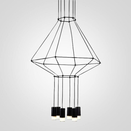Люстры подвесные — Подвесная люстра Imperium Loft Vibia Wireflow 84532-22 купить в  Люстры подвесные — Подвесная люстра Imperium Loft Vibia Wireflow 84532-22 купить в