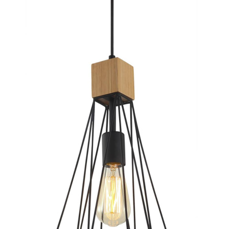 Подвесные светильники — Подвесной светильник Lumien Hall Карру LH4117/1P-BK купить в 