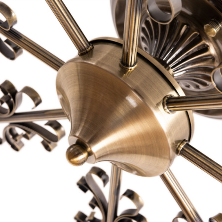 Люстры накладные — Накладная люстра ARTE Lamp A7695PL-8AB купить в  Люстры накладные — Накладная люстра ARTE Lamp A7695PL-8AB купить в