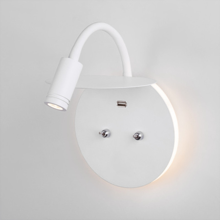 Настенные бра — Бра Elektrostandard Lungo LED белый (MRL LED 1017) купить в  Настенные бра — Бра Elektrostandard Lungo LED белый (MRL LED 1017) купить в