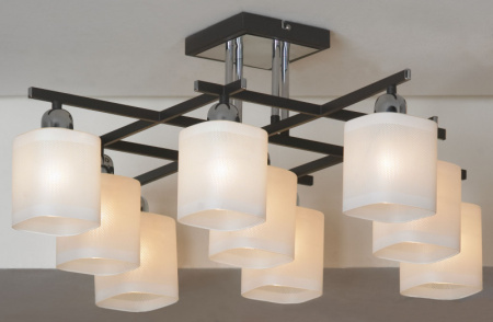 Люстры на штанге — Люстра на штанге Lussole LSL-9007-09 купить в 