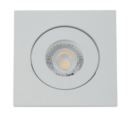 Встраиваемые точечные светильники — Встраиваемый светильник Denkirs DK2021-WH купить в 