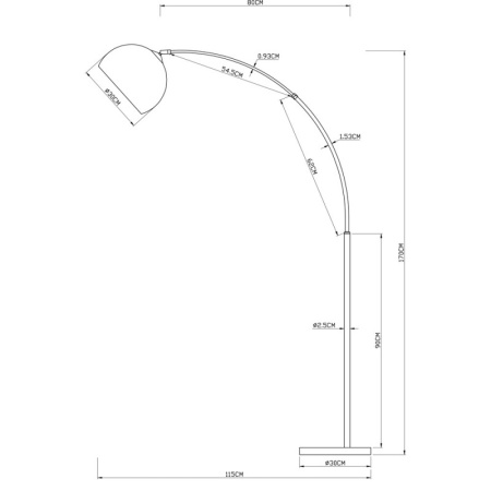 Торшеры и напольные светильники — Торшер ARTE Lamp A5822PN-1SS купить в  Торшеры и напольные светильники — Торшер ARTE Lamp A5822PN-1SS купить в