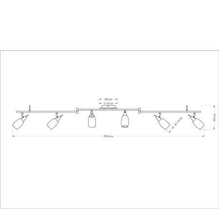 Споты — Спот ARTE Lamp A4590PL-6SS купить в  Споты — Спот ARTE Lamp A4590PL-6SS купить в