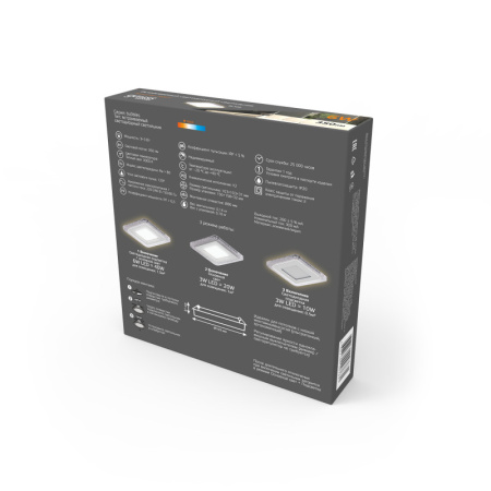 Встраиваемые точечные светильники — Встраиваемый светильник Gauss BL320 купить в 