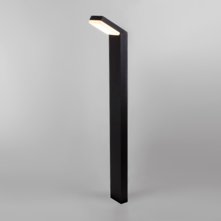 Средние уличные фонари — Садово-парковый светильник Elektrostandard 1542 TECHNO LED Чёрный купить в 