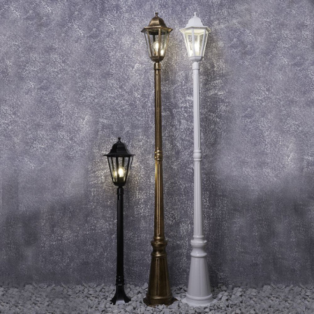 Высокие уличные фонари — Садово-парковый светильник Feron 11206 купить в 