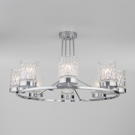 Люстры на штанге — Люстра на штанге Eurosvet 60127/8 хром купить в  Люстры на штанге — Люстра на штанге Eurosvet 60127/8 хром купить в