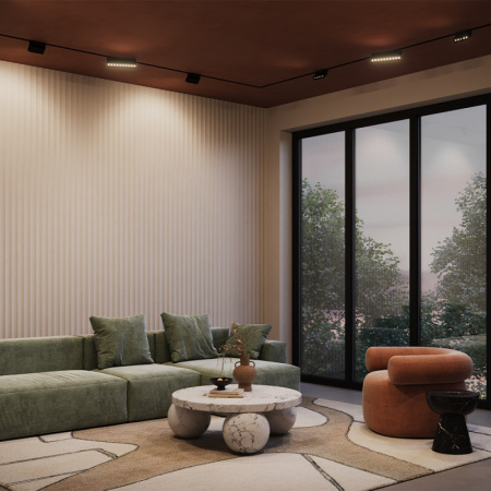 Трековые светильники — Светильник на шине Maytoni Technical TR077-2-10W4K-B купить в 