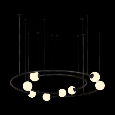 Люстры подвесные — Подвесная люстра LOFT IT 10155/1100 Black купить в 