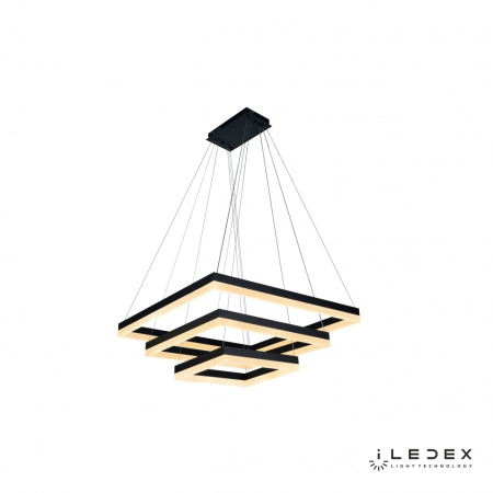 Подвесные светильники — Подвесная люстра iLedex Twins D0319-3 (400x600x800) BK купить в  Подвесные светильники — Подвесная люстра iLedex Twins D0319-3 (400x600x800) BK купить в