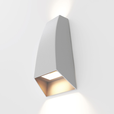 Уличные настенные светильники — Светильник настенный Elektrostandard 1016 TECHNO светло-серый купить в 