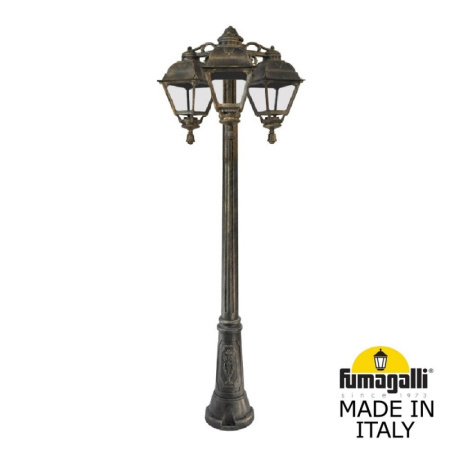 Высокие уличные фонари — Садово-парковый светильник Fumagalli U23.156.S30.BXF1RDN купить в 