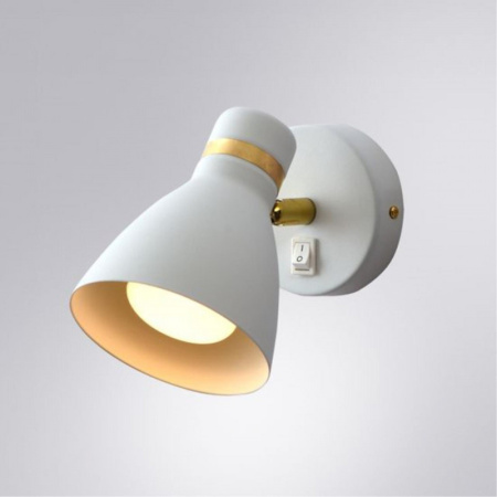 Настенные бра — Бра ARTE Lamp A5047AP-1WH купить в  Настенные бра — Бра ARTE Lamp A5047AP-1WH купить в