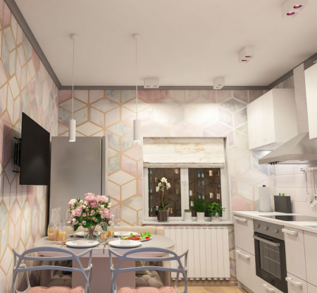 Накладные точечные светильники — Накладной светильник Denkirs DK3085-WH+PI купить в 