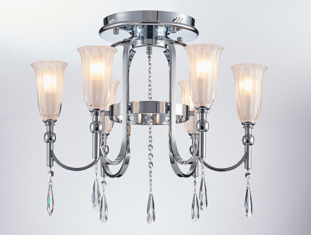 Люстры накладные — Накладная люстра Newport 4806/PL chrome купить в  Люстры накладные — Накладная люстра Newport 4806/PL chrome купить в