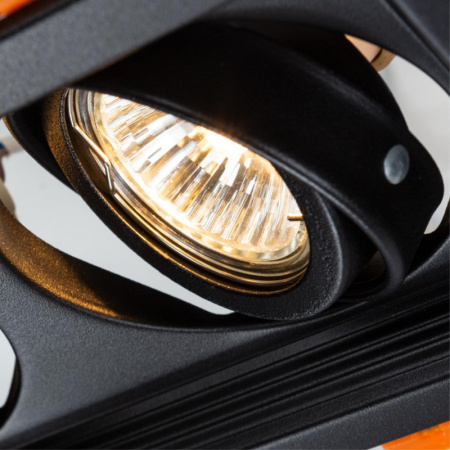 Встраиваемые точечные светильники — Встраиваемый светильник ARTE Lamp A6661PL-2BK купить в 