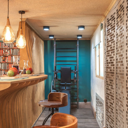 Накладные точечные светильники — Накладной светильник Elektrostandard 1070 GX53 BK черный купить в 