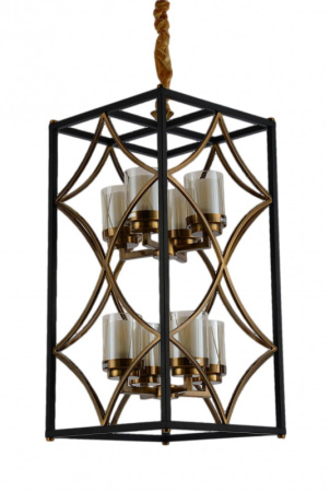 Люстры подвесные — Подвесная люстра Lumina Deco LDP 1223-8 BK+MD купить в  Люстры подвесные — Подвесная люстра Lumina Deco LDP 1223-8 BK+MD купить в