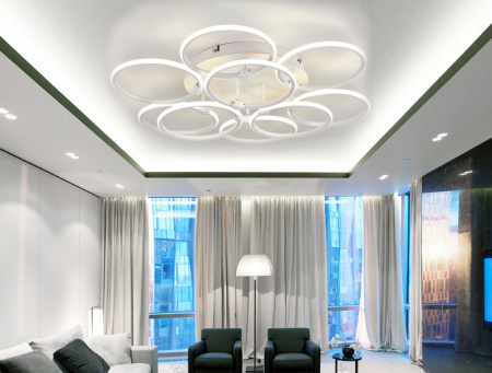 Люстры накладные — Накладная люстра Natali Kovaltseva HIGH-TECH LED LAMPS 82044 купить в  Люстры накладные — Накладная люстра Natali Kovaltseva HIGH-TECH LED LAMPS 82044 купить в