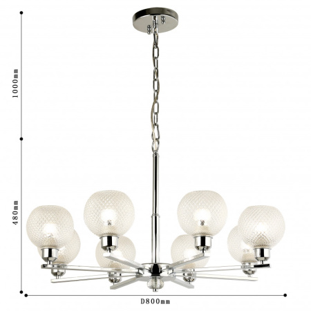 Люстры подвесные — Подвесная люстра F-Promo 2941-8P купить в 