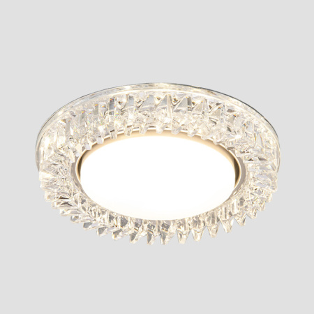 Встраиваемые точечные светильники — Встраиваемый светильник Elektrostandard 3023 GX53 CL прозрачный купить в 