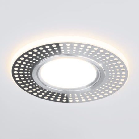 Встраиваемые точечные светильники — Встраиваемый светильник Elektrostandard 2231 MR16 CH хром купить в 