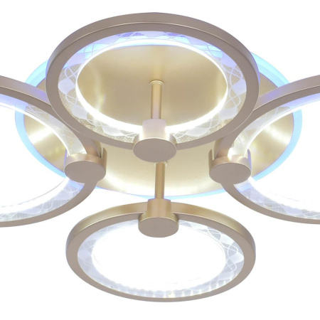 Потолочные люстры — Потолочная люстра Seven Fires Floki SF7053/5C-SGD-RGB купить в 