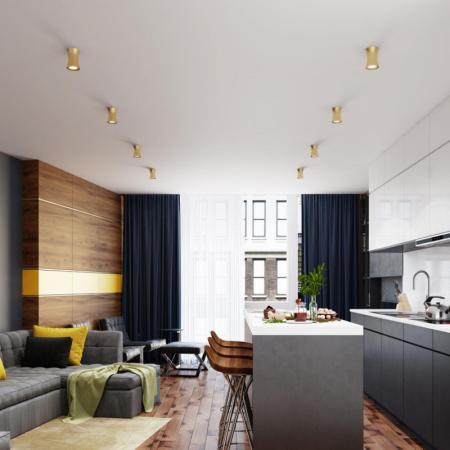 Влагозащищенные точечные светильники — Влагозащищенный светильник Odeon Light 4226/1C купить в 