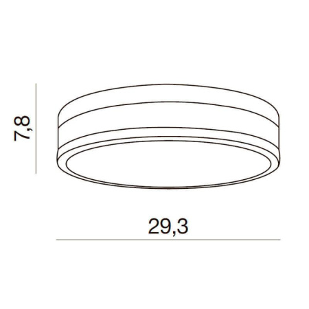 Накладные светильники — Накладной светильник Azzardo Kari 30 AZ2066 купить в 