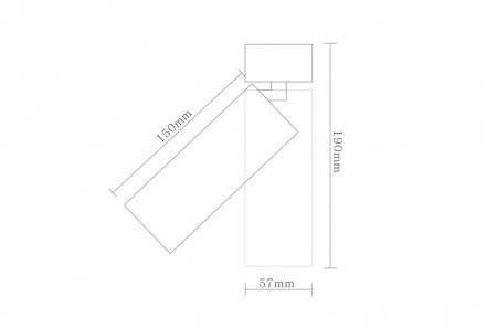 Споты — Спот Donolux DL18895R10W1W ST купить в 
